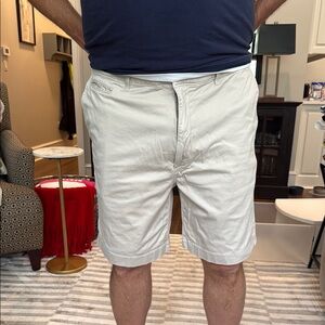 Men's Classic khaki Shorts. 10.5” Inseam.